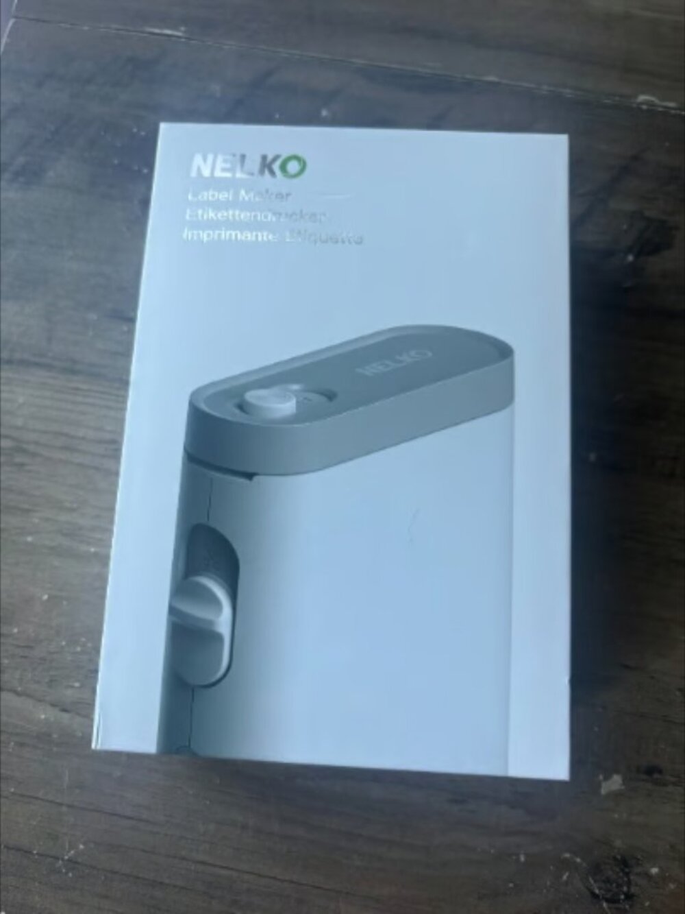 NELKO Label Maker Machine with Tape, P21 Portable Bluetooth Label Printer